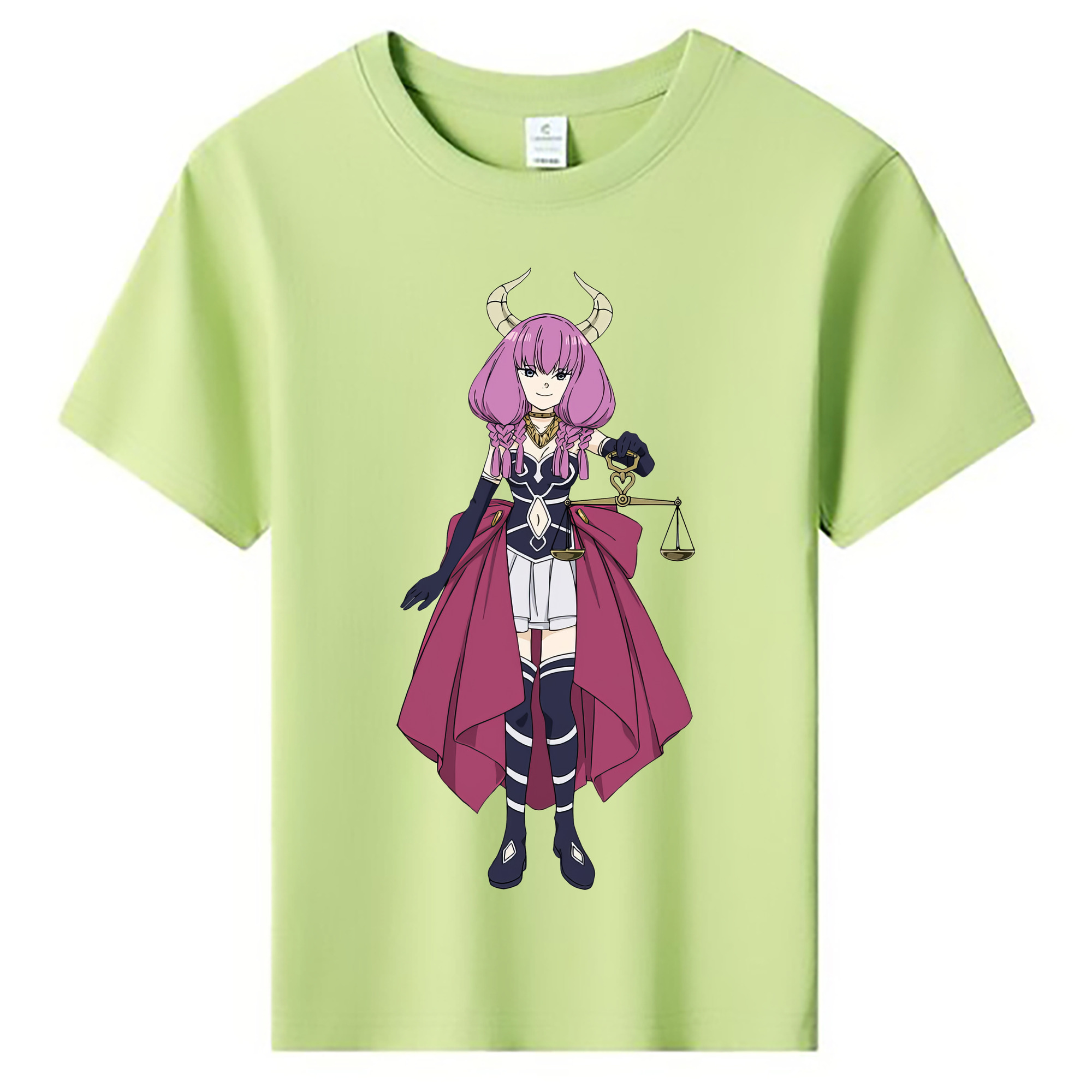 （画像用） 葬送のフリーレン Frieren 綿100％キッズTシャツ（フロントプリント）